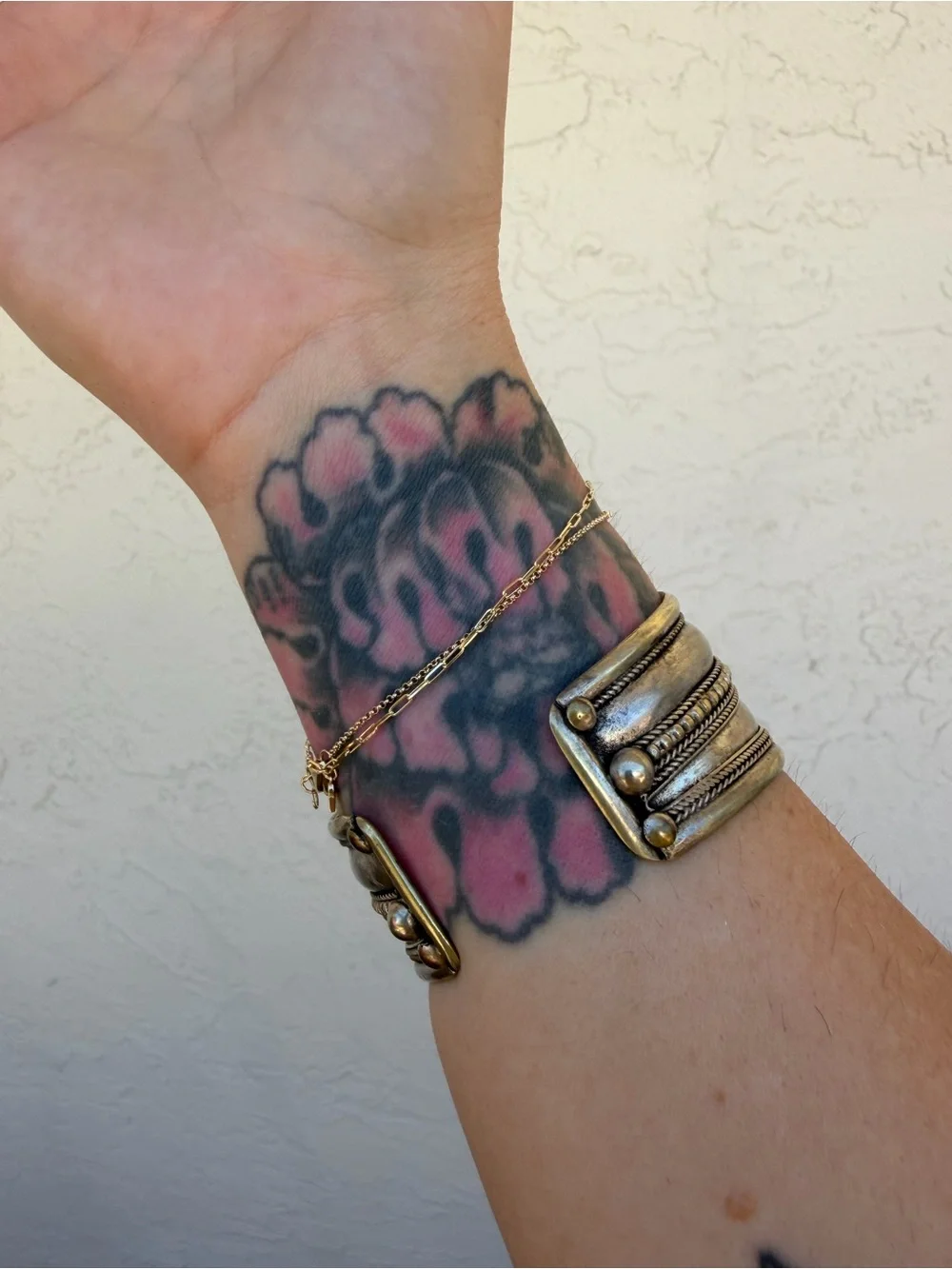 Silver cuff